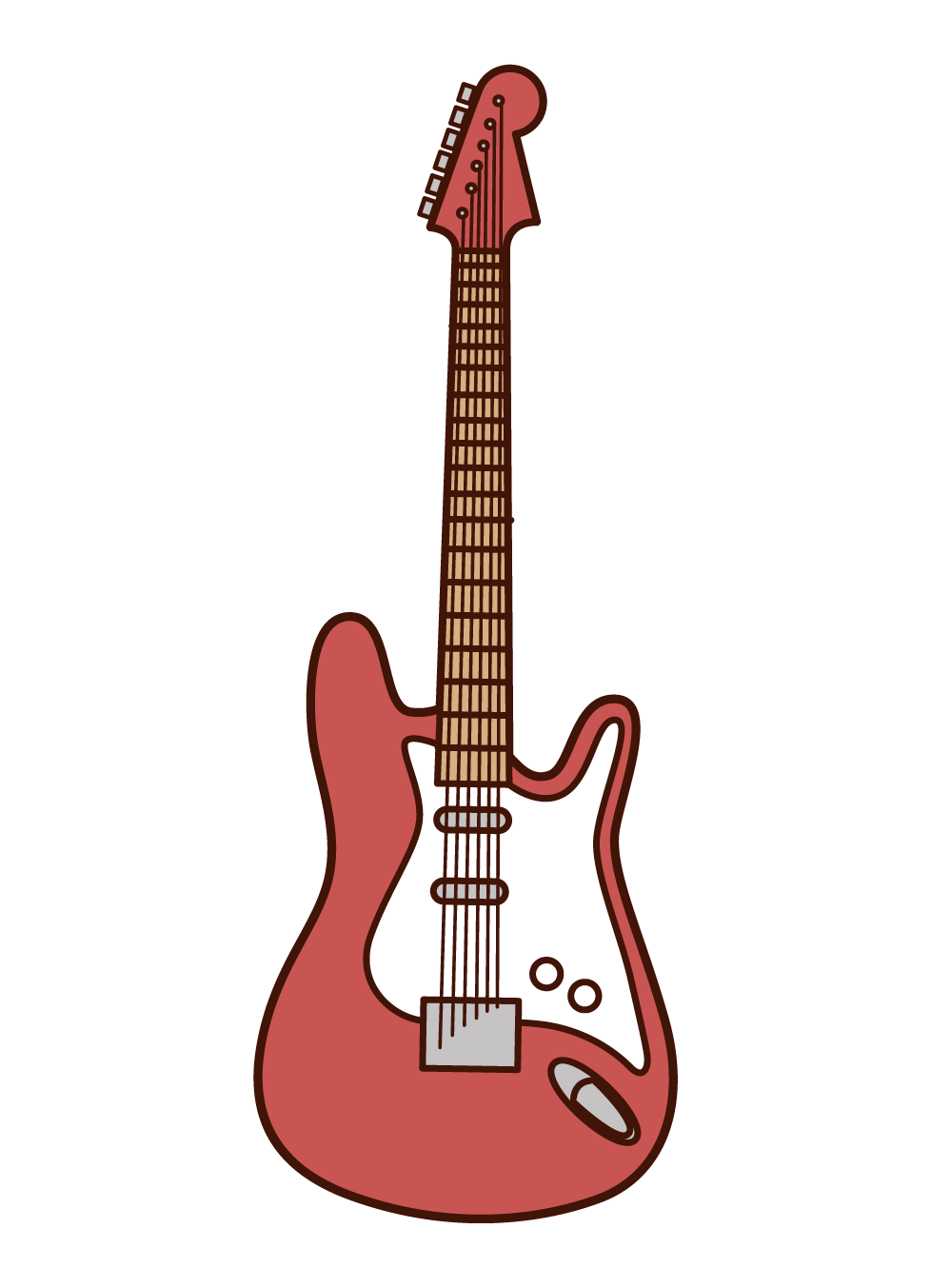 Electric Guitar Illustrations