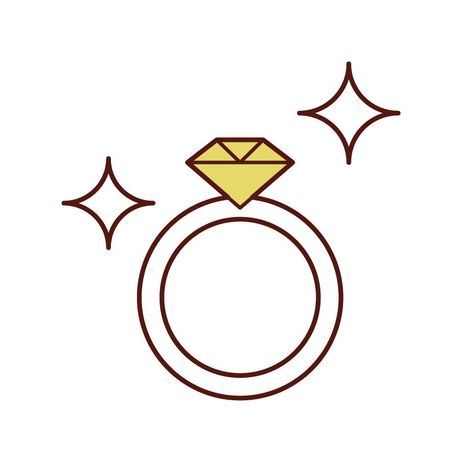 鑽石戒指插圖
