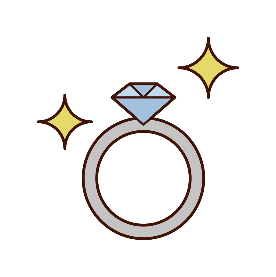 Diamond Ring Illustration