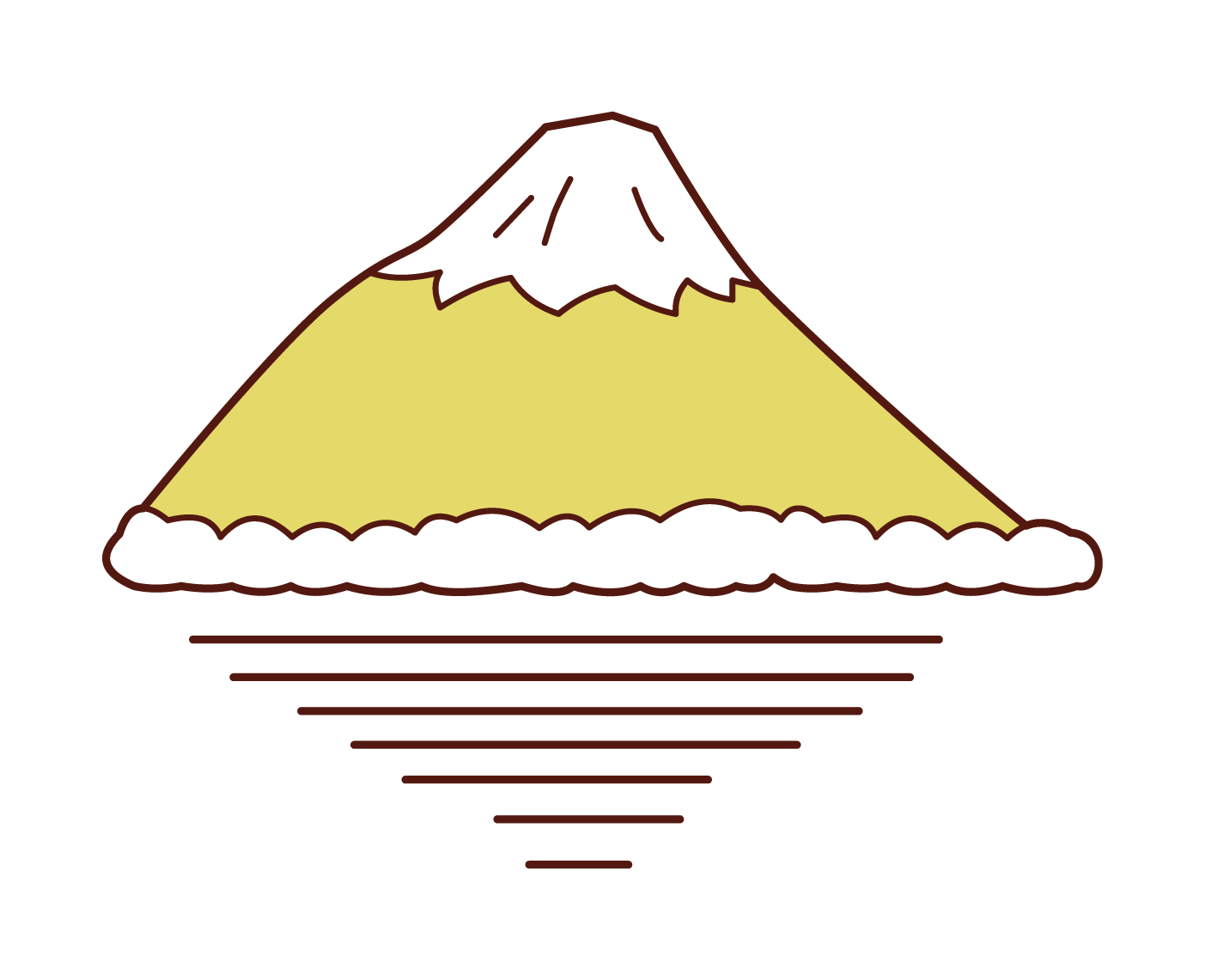 富士山插圖