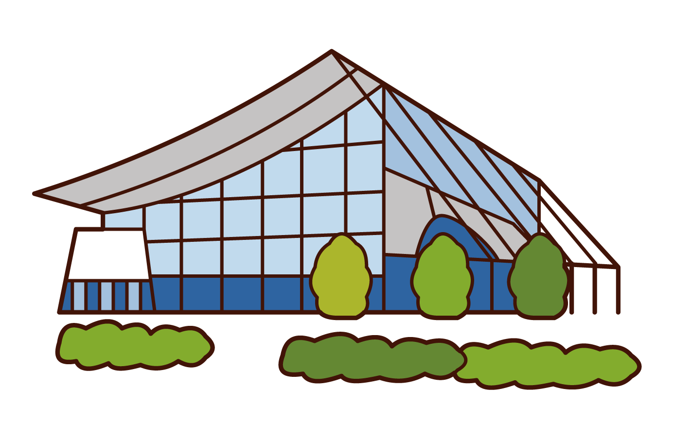 Illustration of Makuhari Messe
