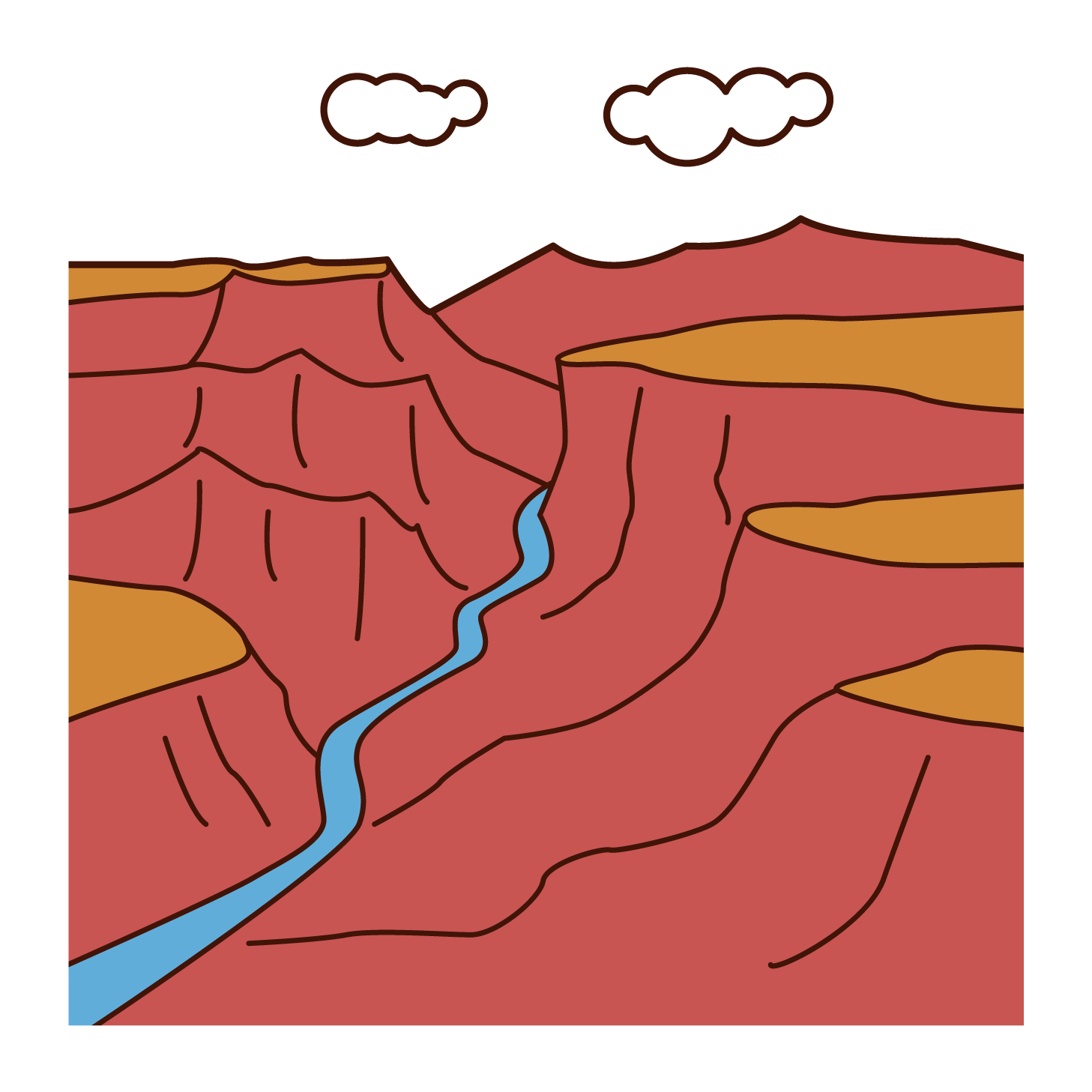 Grand Canyon Illustration