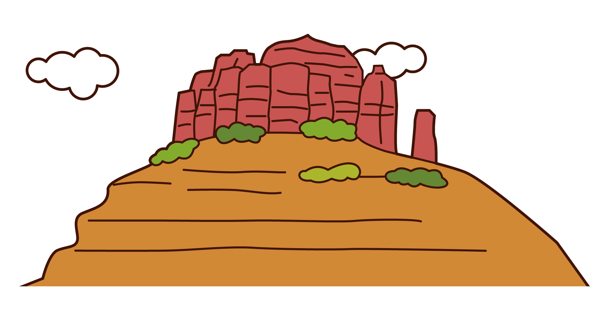 세도나 벨 록 의 삽화