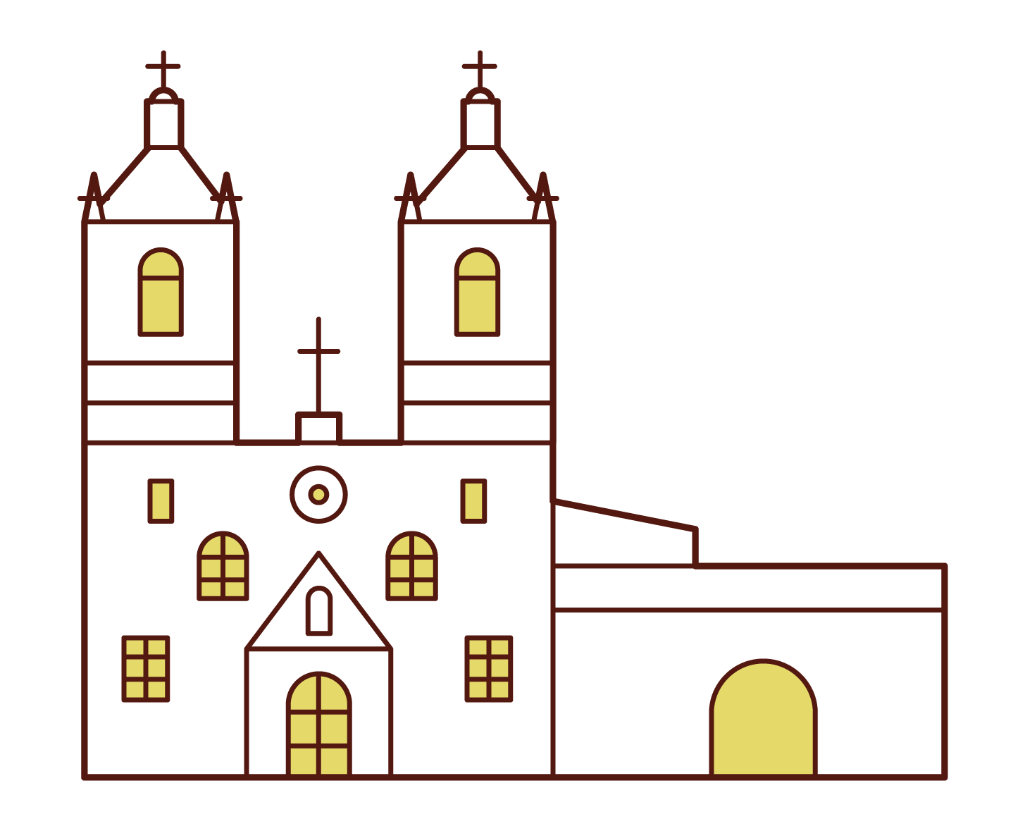 聖安東尼奧傳教設施插圖