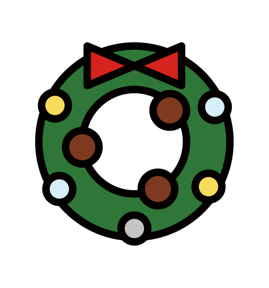 Christmas cane illustration