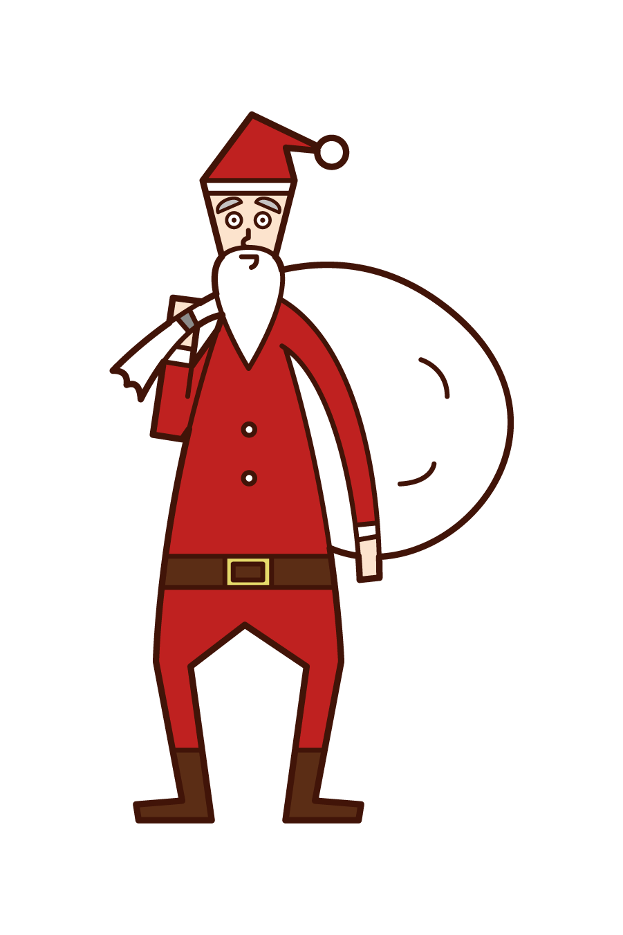 Illustrations of Santa Claus