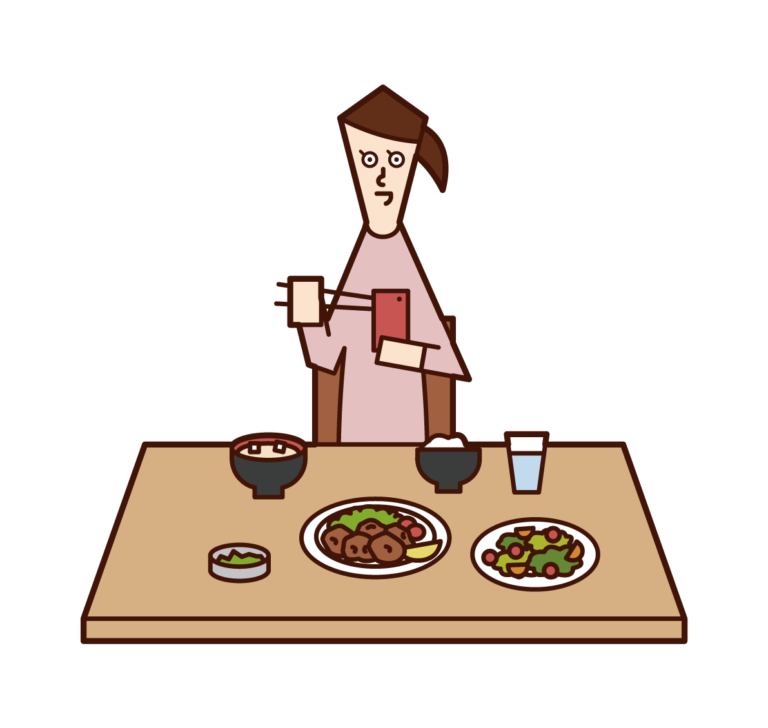 배고픈 사람 (남성) 일러스트 – 무료 일러스트 소재집 KuKuKeKe