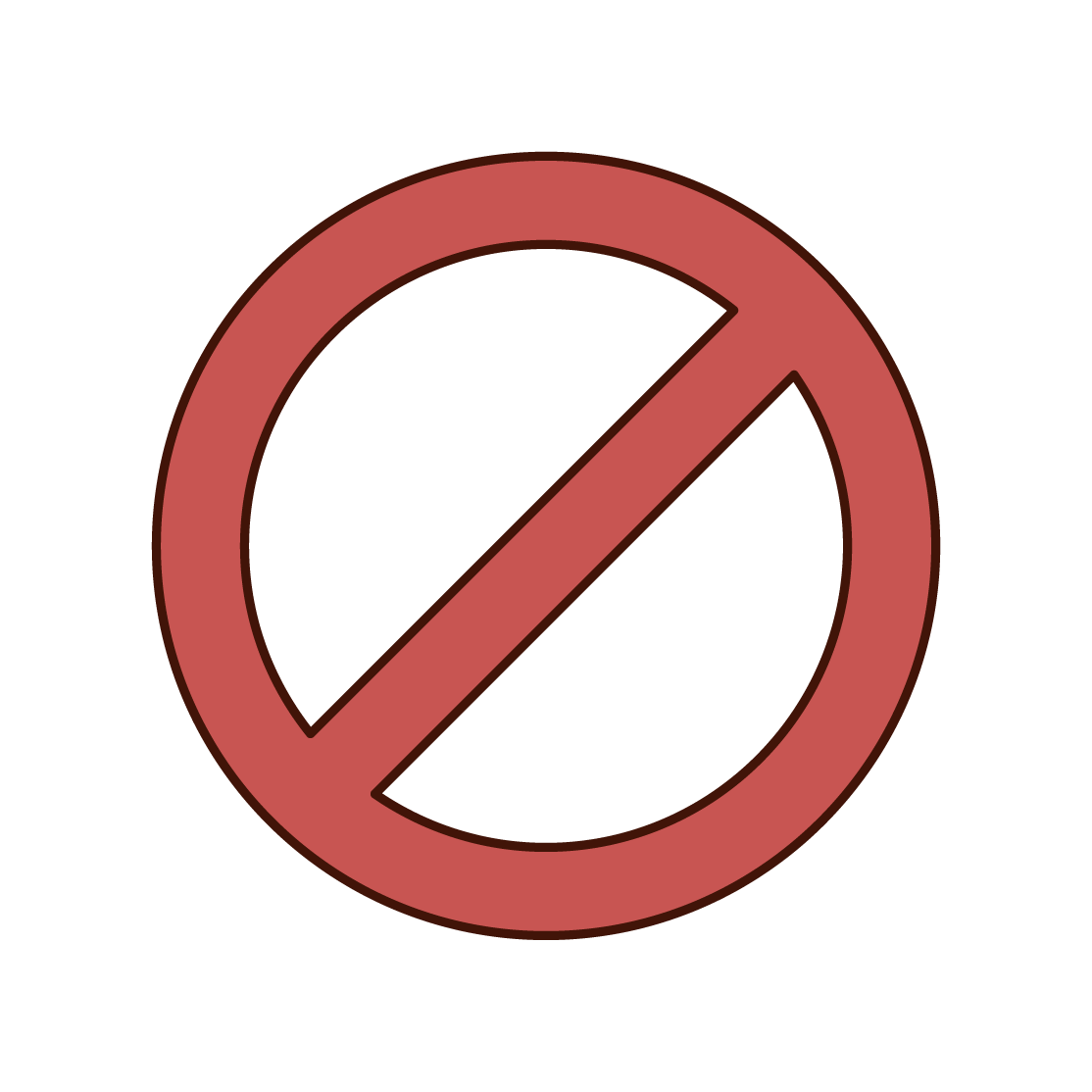 Illustration of the prohibited mark