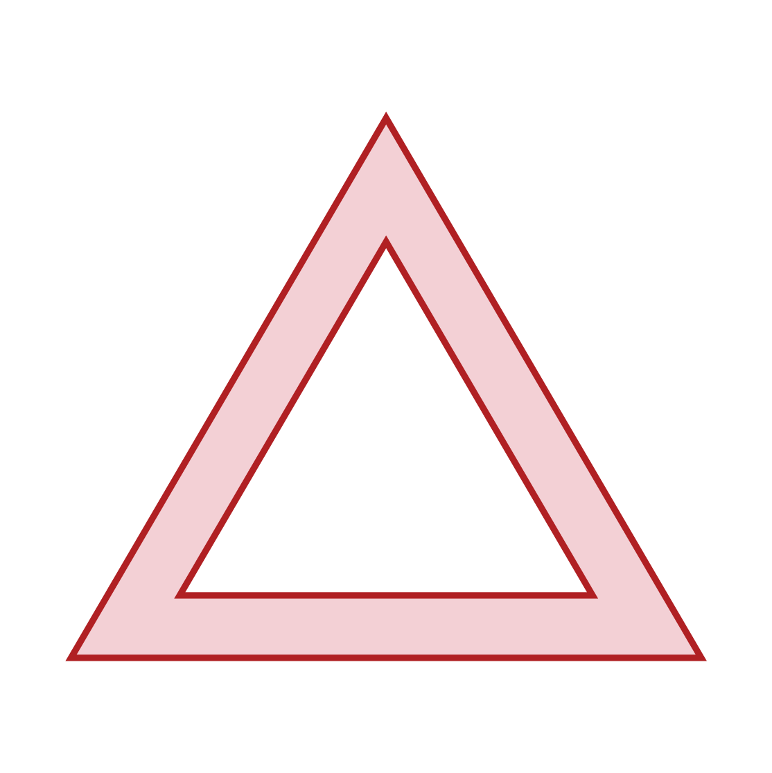Illustration of a triangle