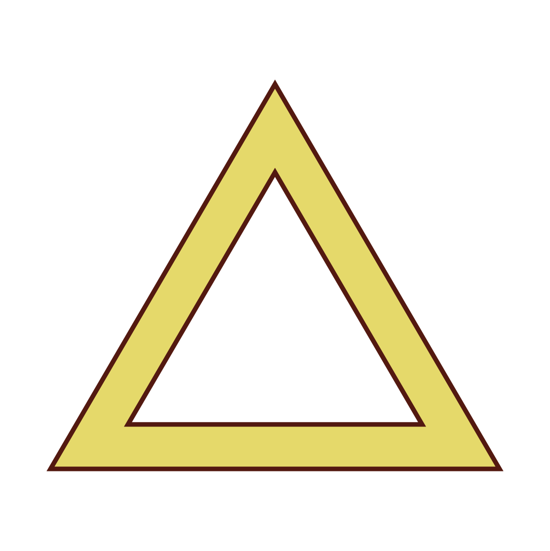 三角形のイラスト