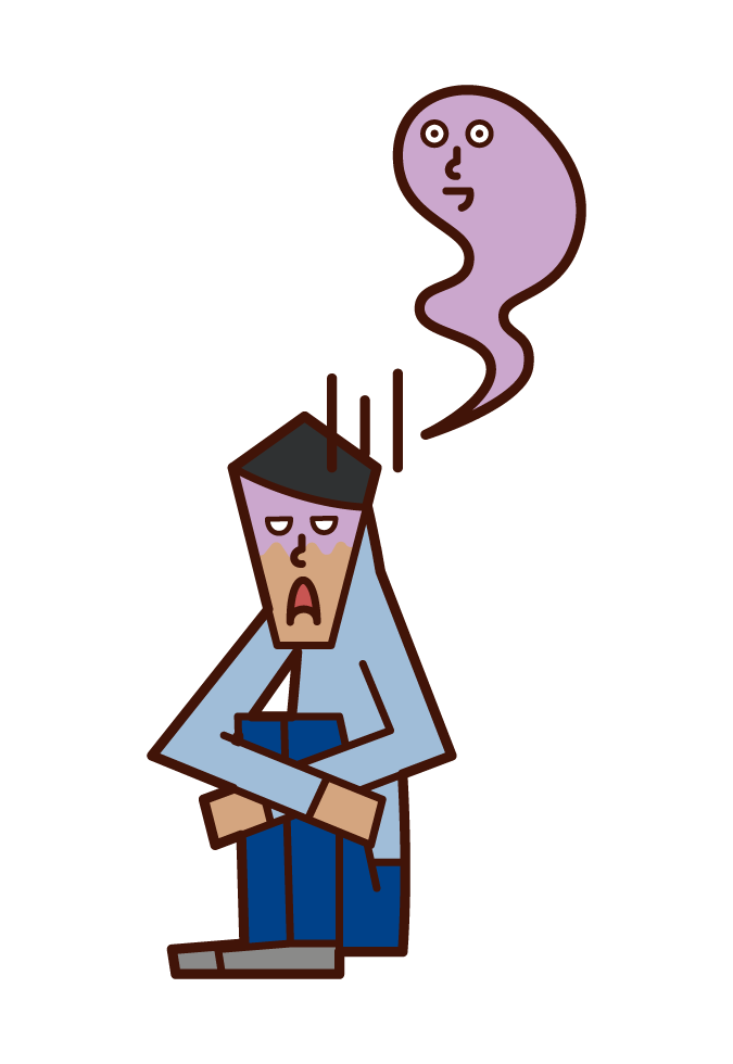 重度の鬱 男性 のイラスト フリーイラスト素材 Kukukeke ククケケ 重度の鬱 男性 のイラスト フリーイラスト素材 Kukukeke ククケケ