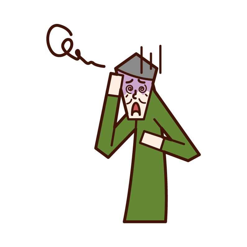 貧血 男性 のイラスト フリーイラスト素材 Kukukeke ククケケ