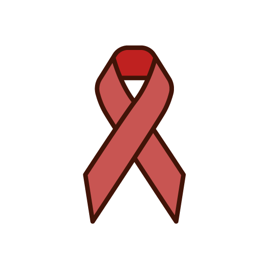 Red Ribbon Illustration