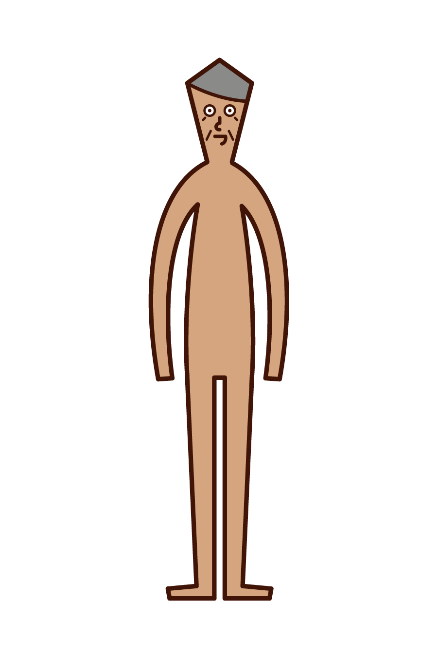 人體（爺爺）的插圖
