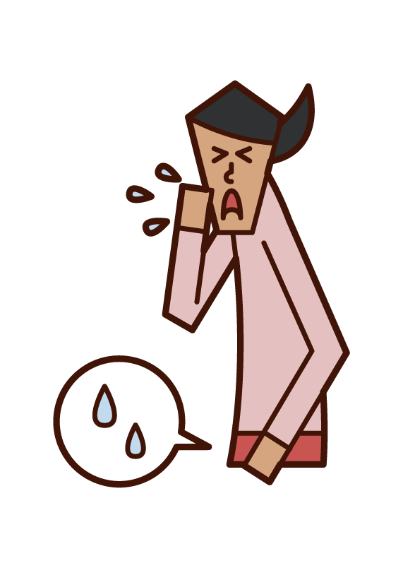 尿漏、腹壓性尿失禁（女性）的插圖