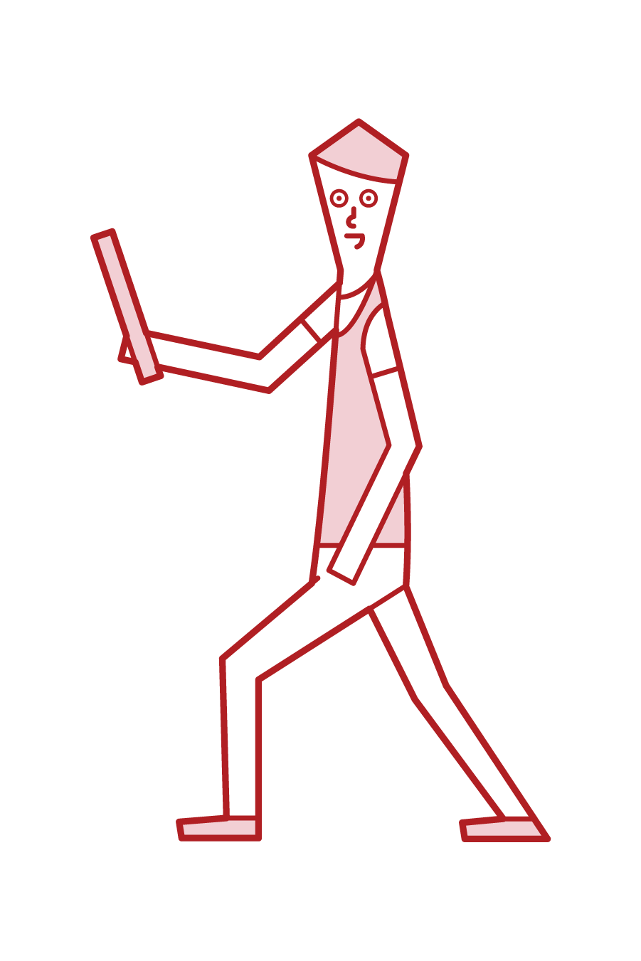 Illustration of a man throwing a rod