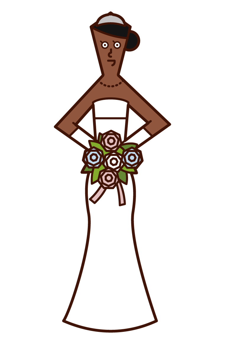 Illustration of the bride