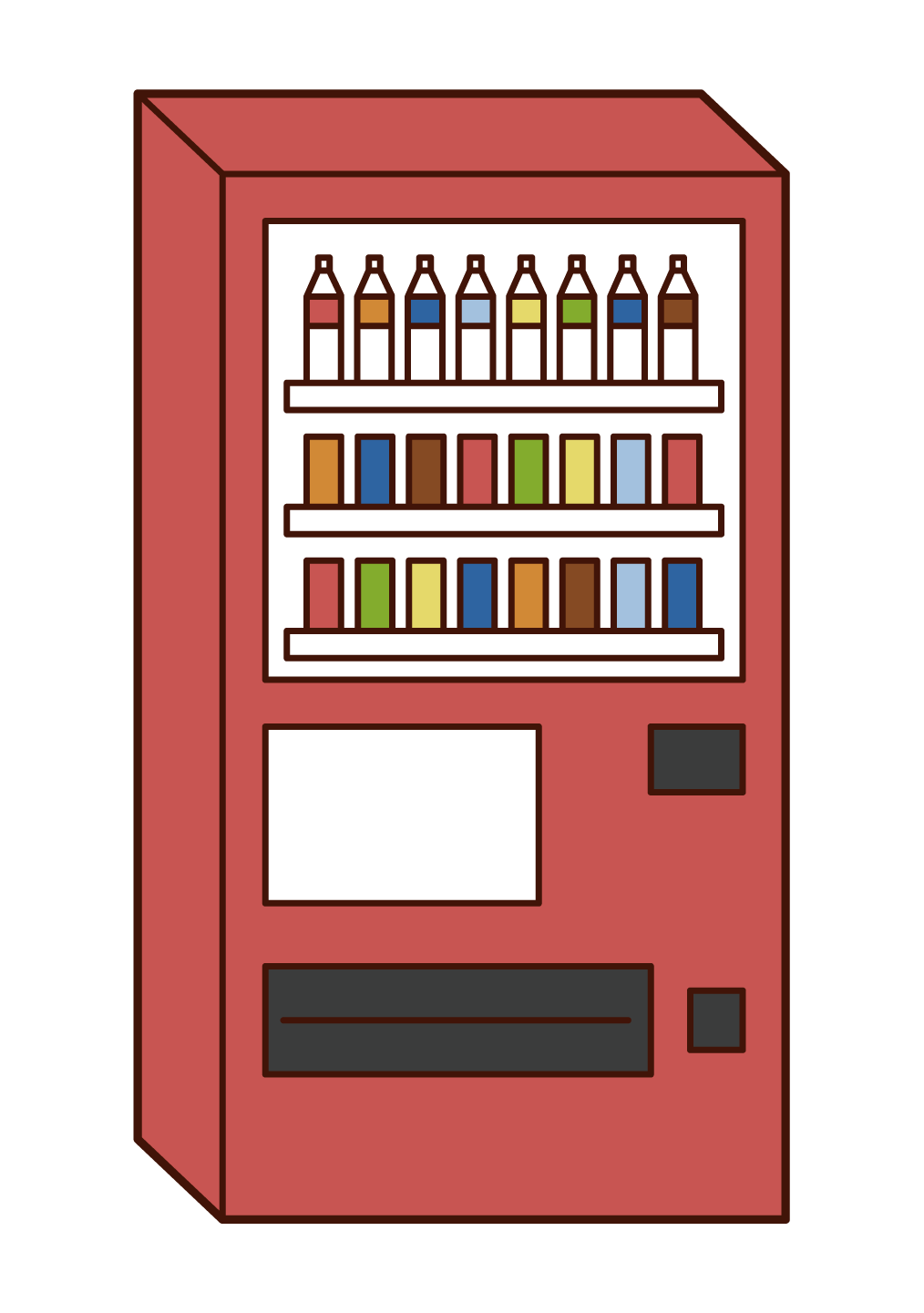 Vending machine illustration