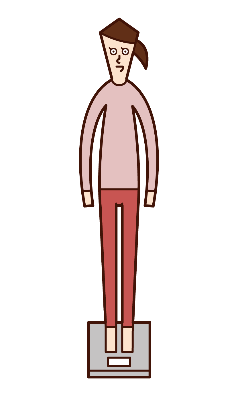 Illustration of hygiene manager (female)