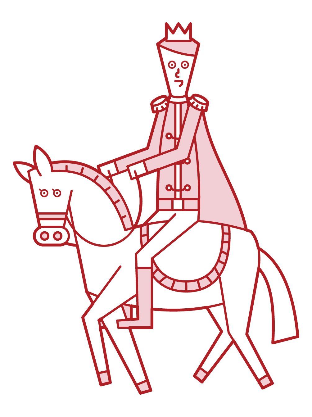 백마 왕자 (남성)의 그림