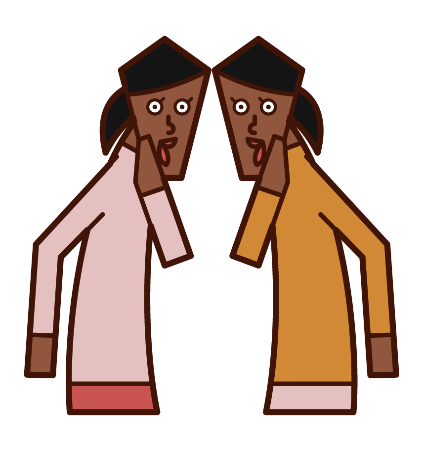 講希索索語的人（女性）的插圖