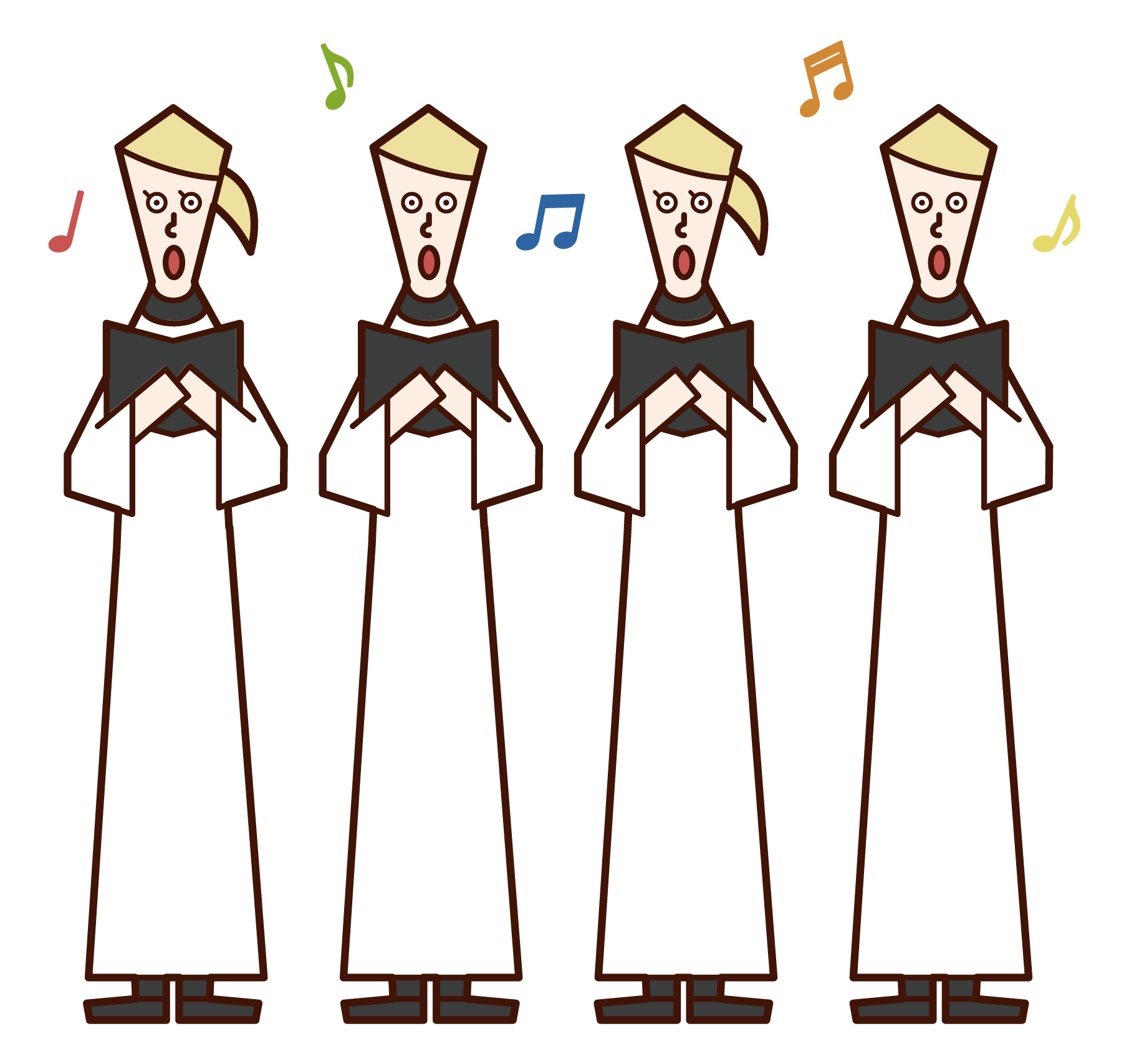 Choir Illustration