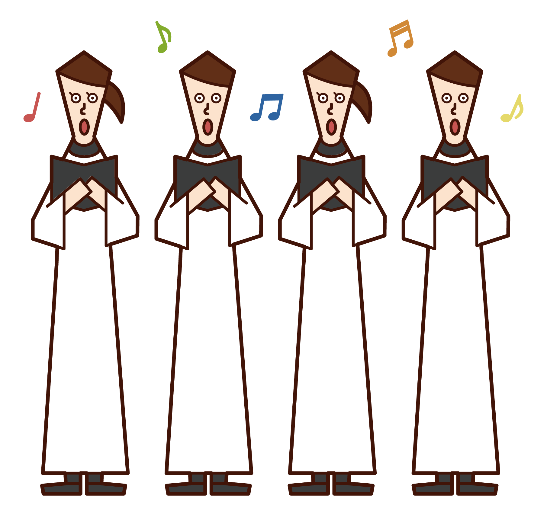 Choir Illustration