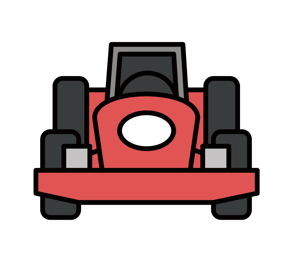 Racing kart illustration