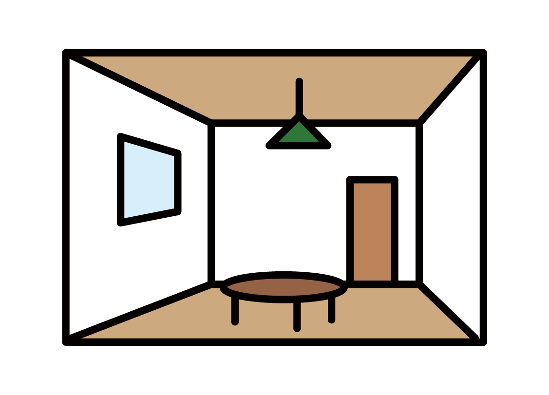 Room and interior illustrations