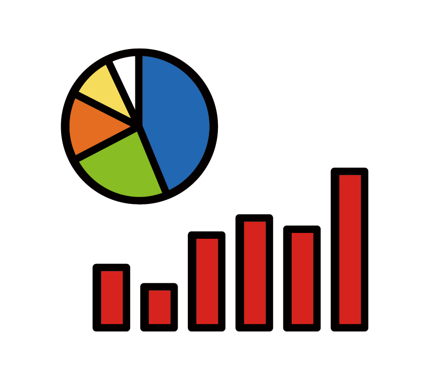 Bar chart illustration