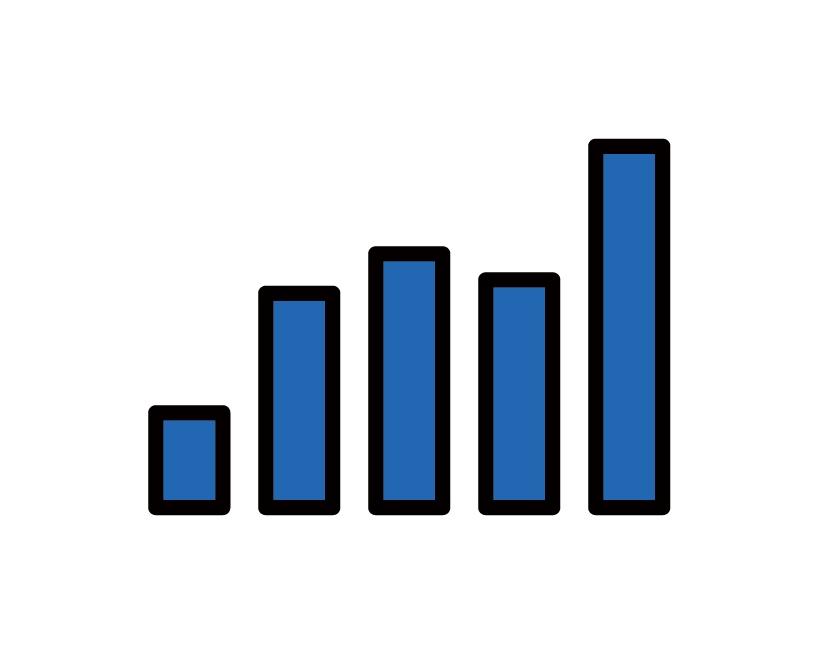 Bar chart illustration